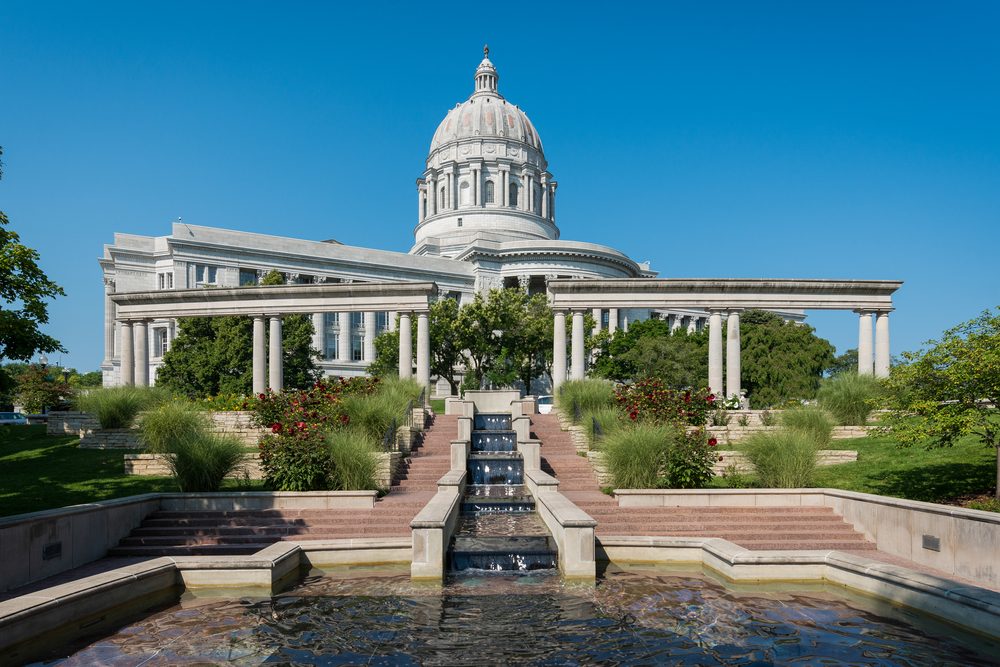 Missouri State Capitol in Jefferson City, Missouri