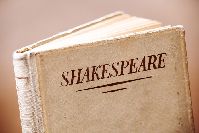 An old book by Shakespeare