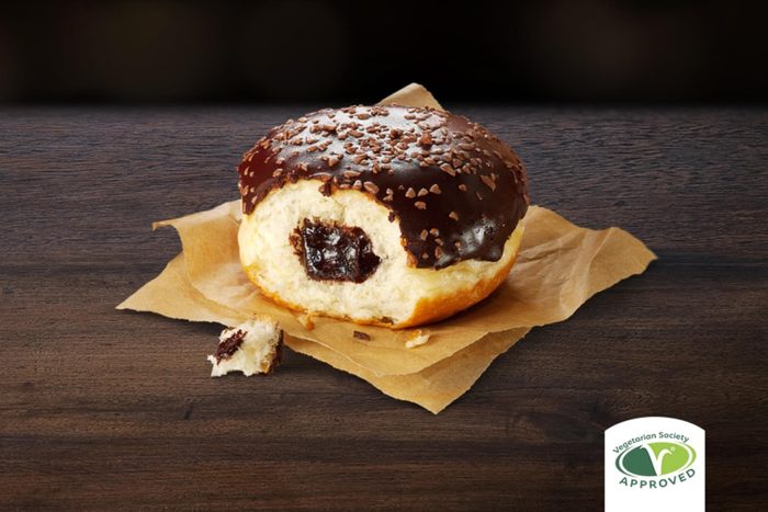 Chocolatey donut