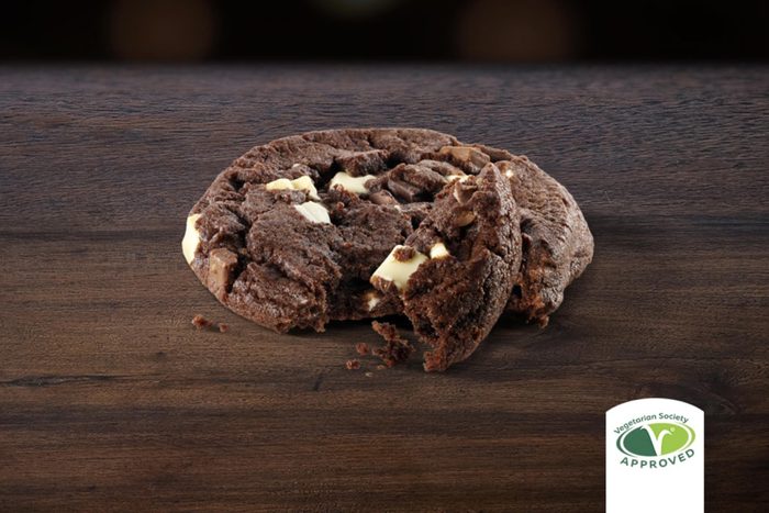 Triple chocolate cookie
