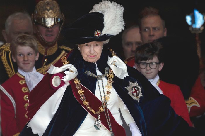 Order of the Garter service, St Georges Chapel, Windsor Castle, UK - 18 Jun 2018