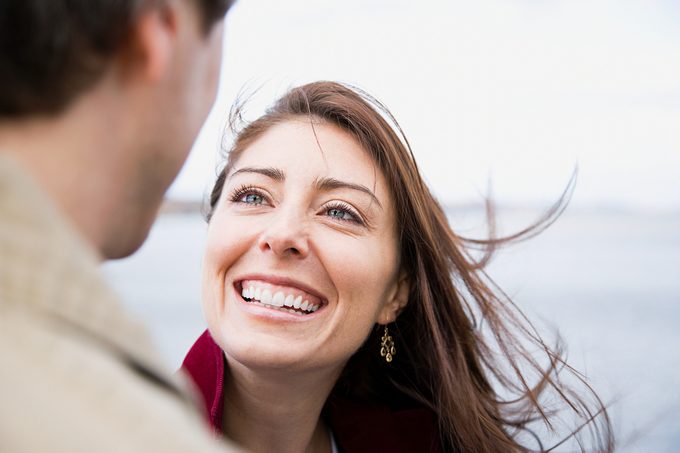 Happy smiling couple