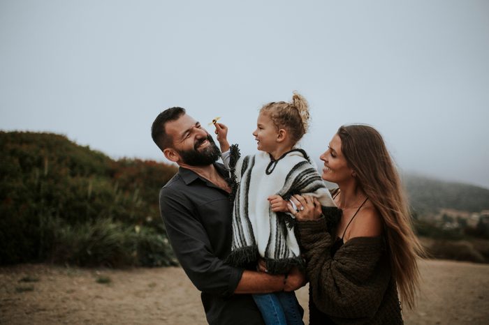 A family enjoying the outdoors