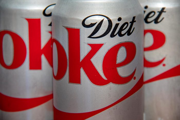 Diet coke can
