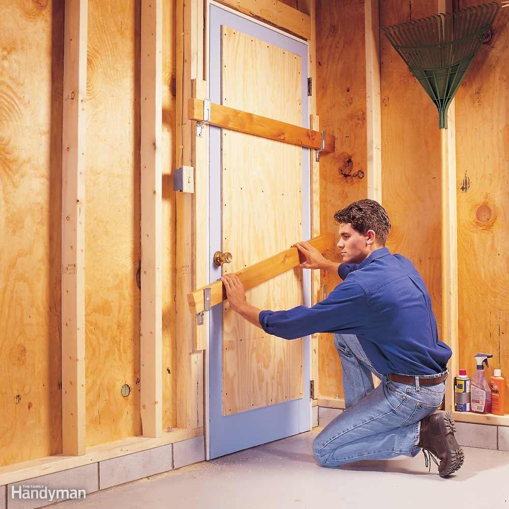 Beef Up Your Wooden Garage Entry Door