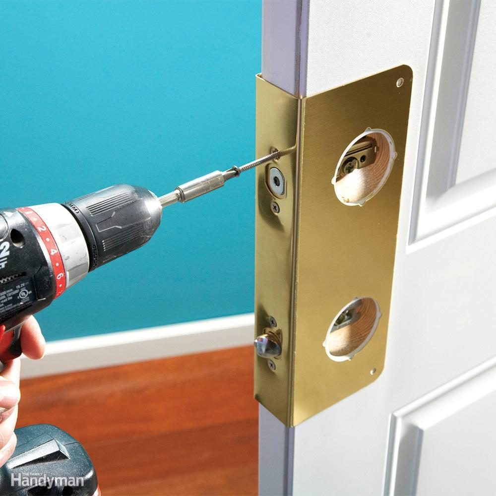 Install Door Reinforcement Hardware