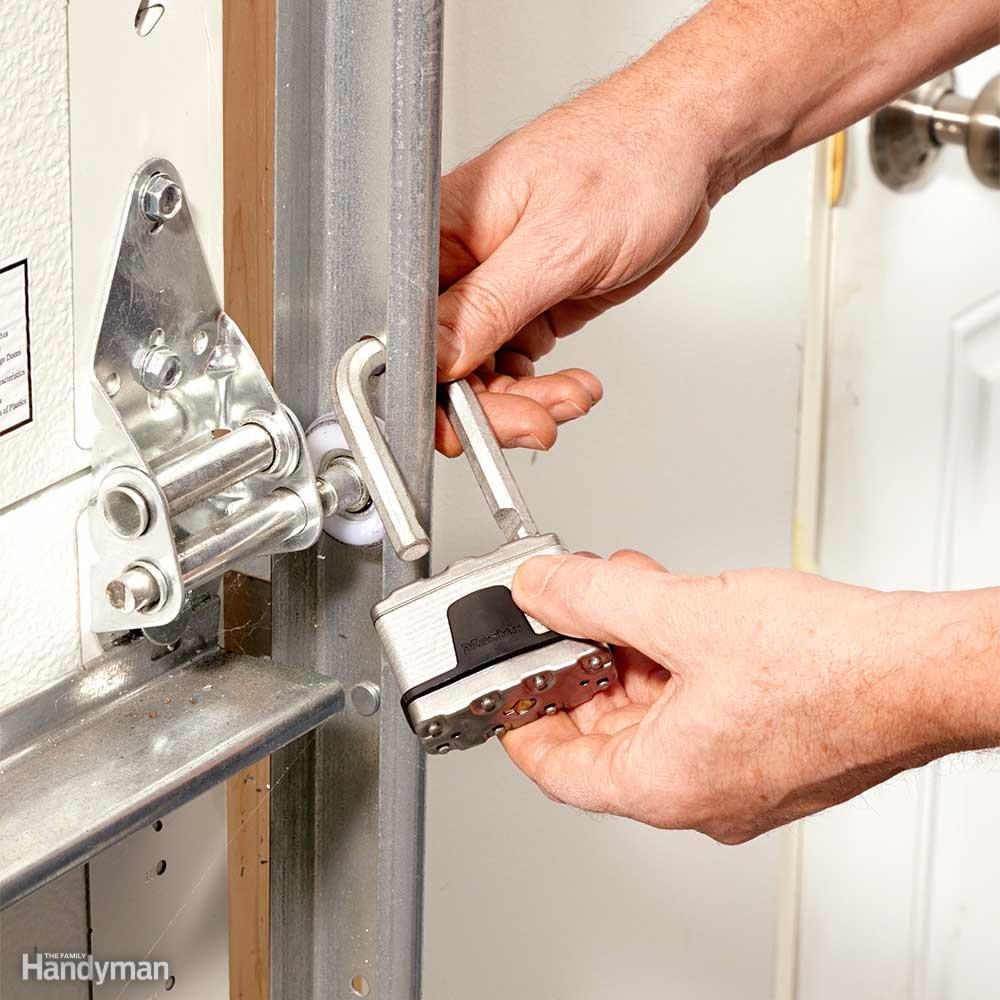 Lock Up the Overhead Door
