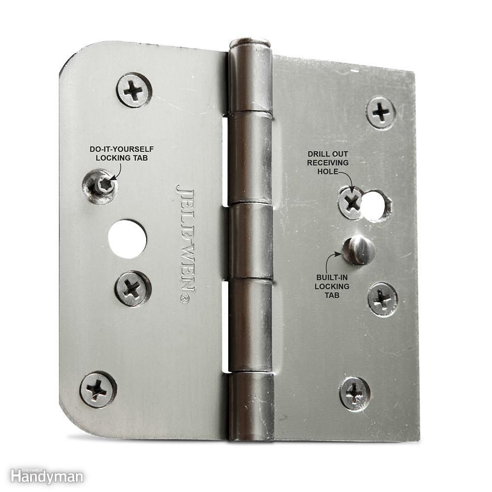 Two Ways to Secure Shed Door Hinges