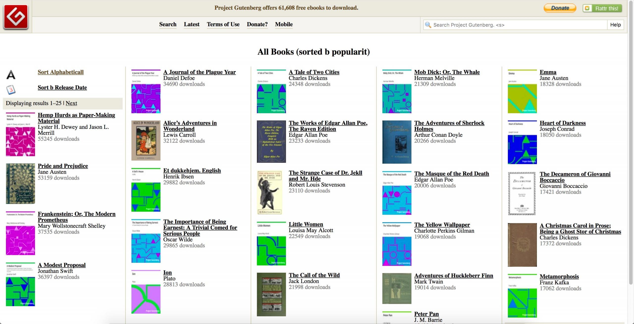 gutenberg screenshot