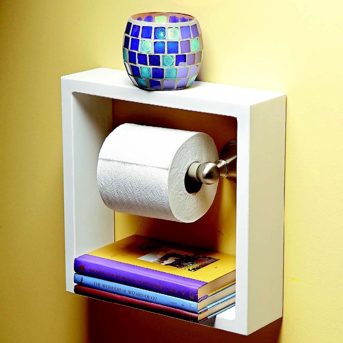 toilet paper shelf