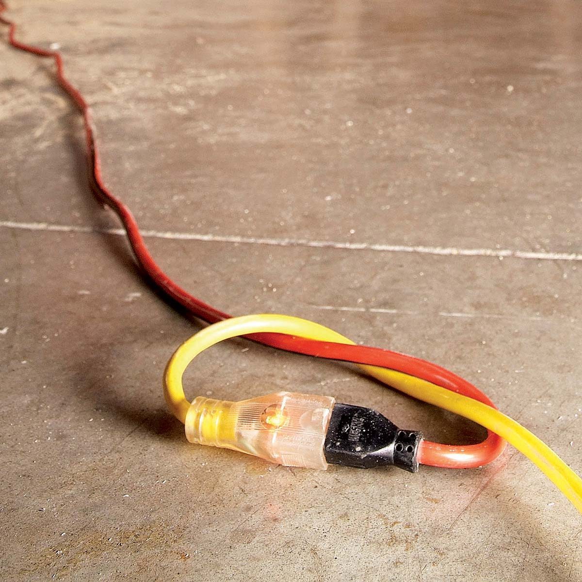 Solid cord connection