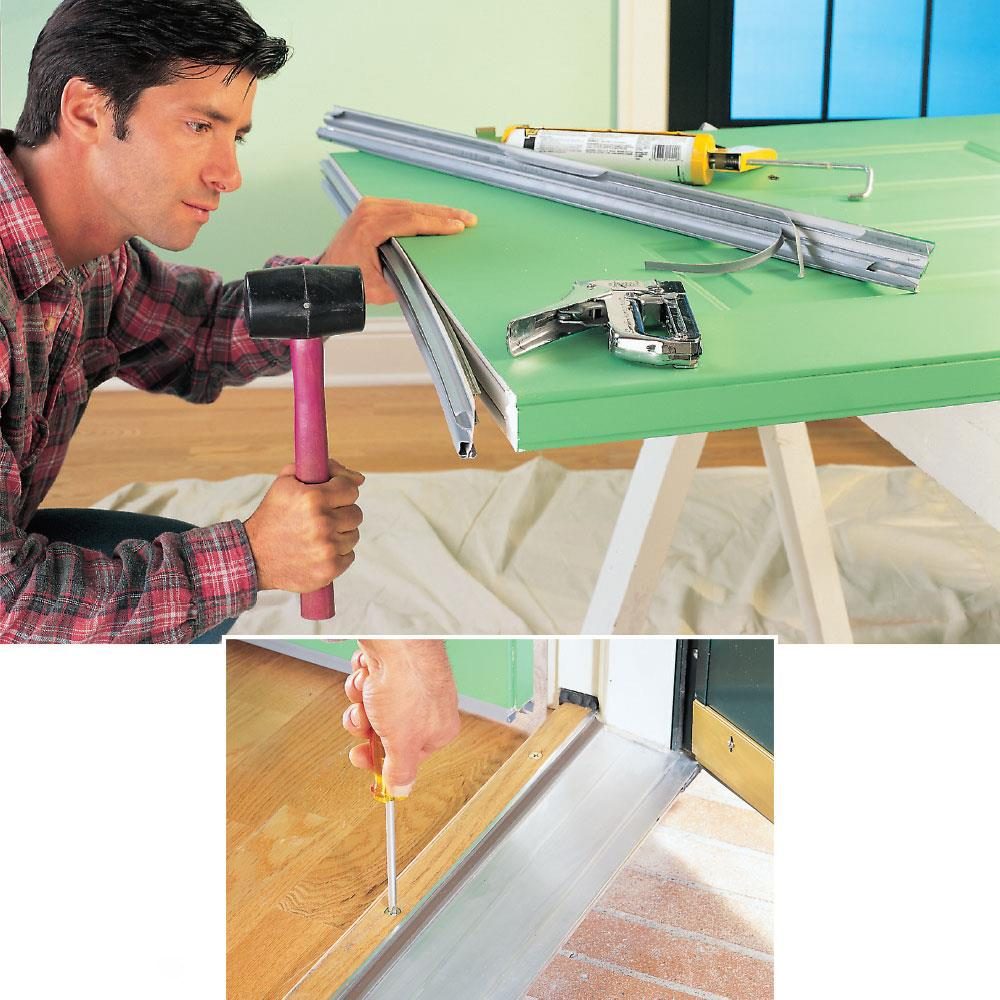 how to stop under the door leaks