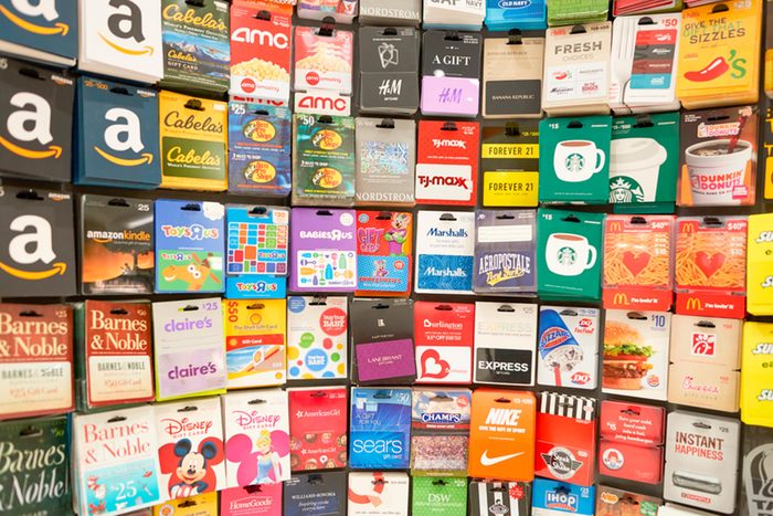 Gift cards