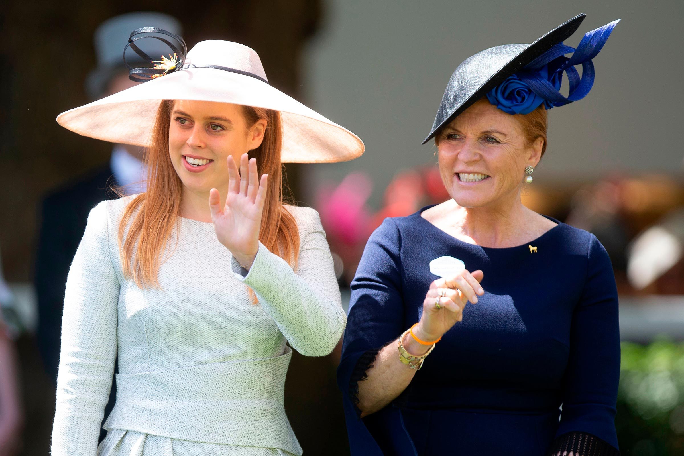 Princess Beatrice and Sarah Ferguson