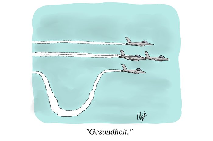 gesundheit cartoon