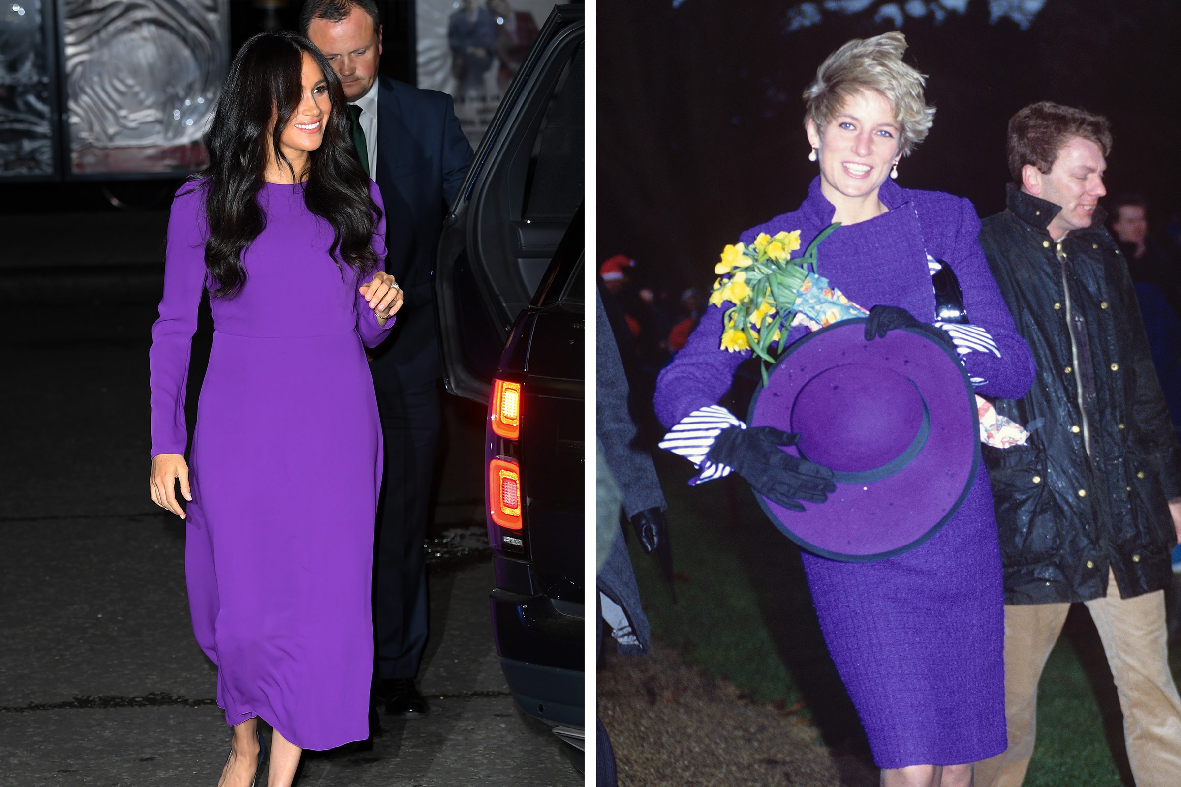 meghan markle and princess diana