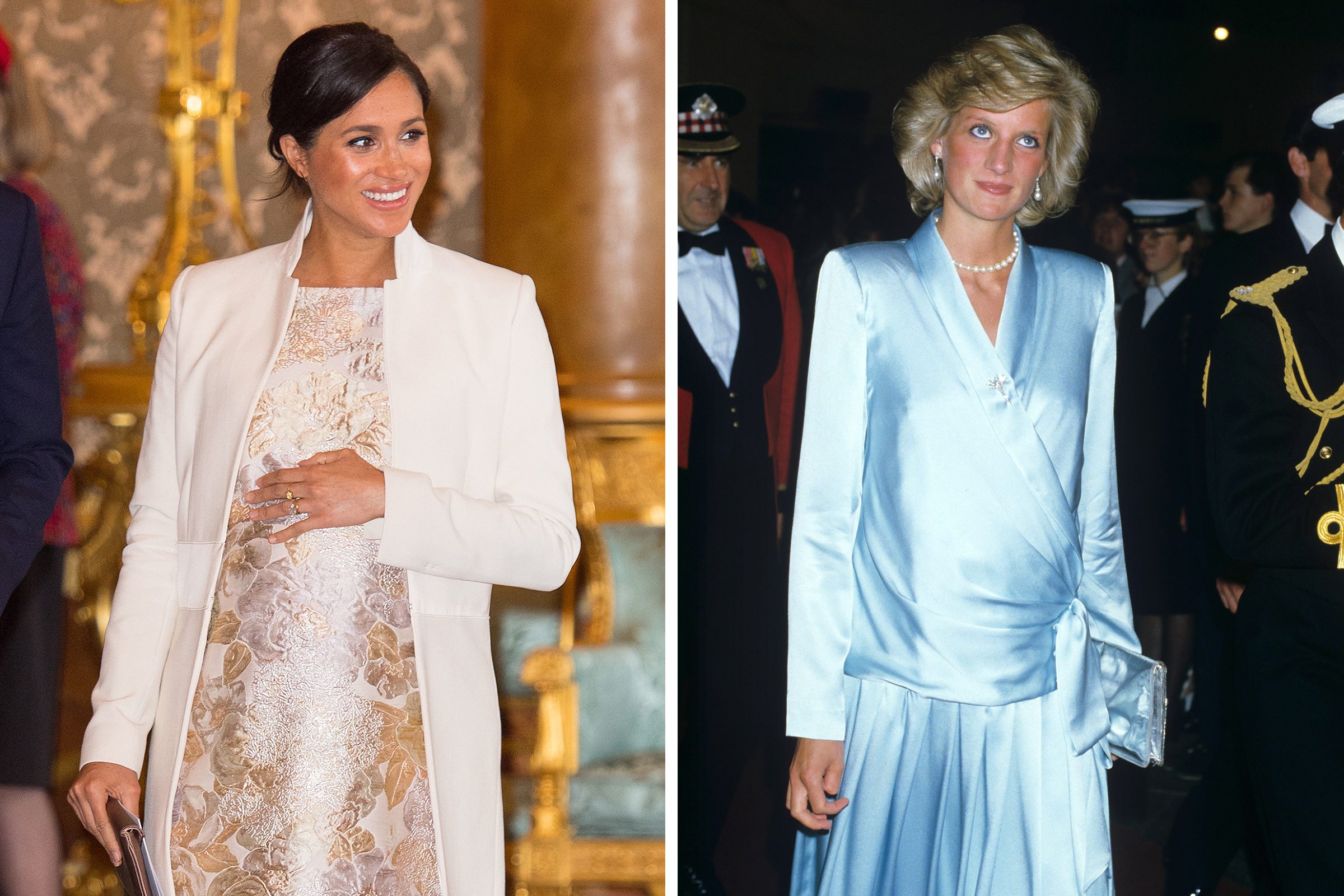 meghan markle and princess diana