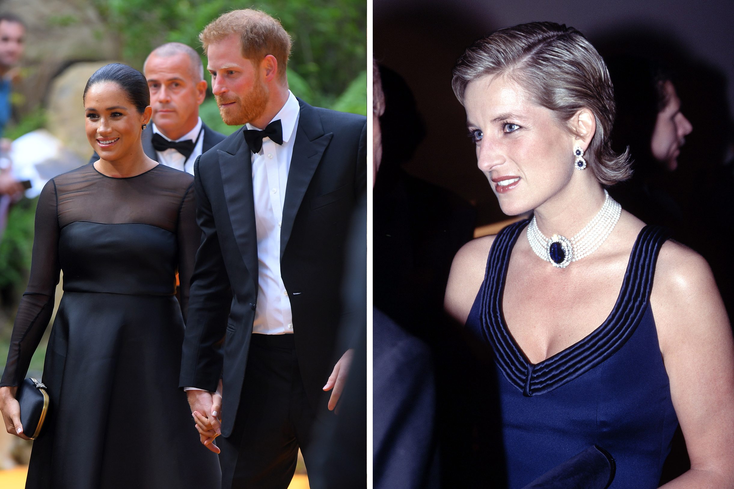 meghan markle and princess diana