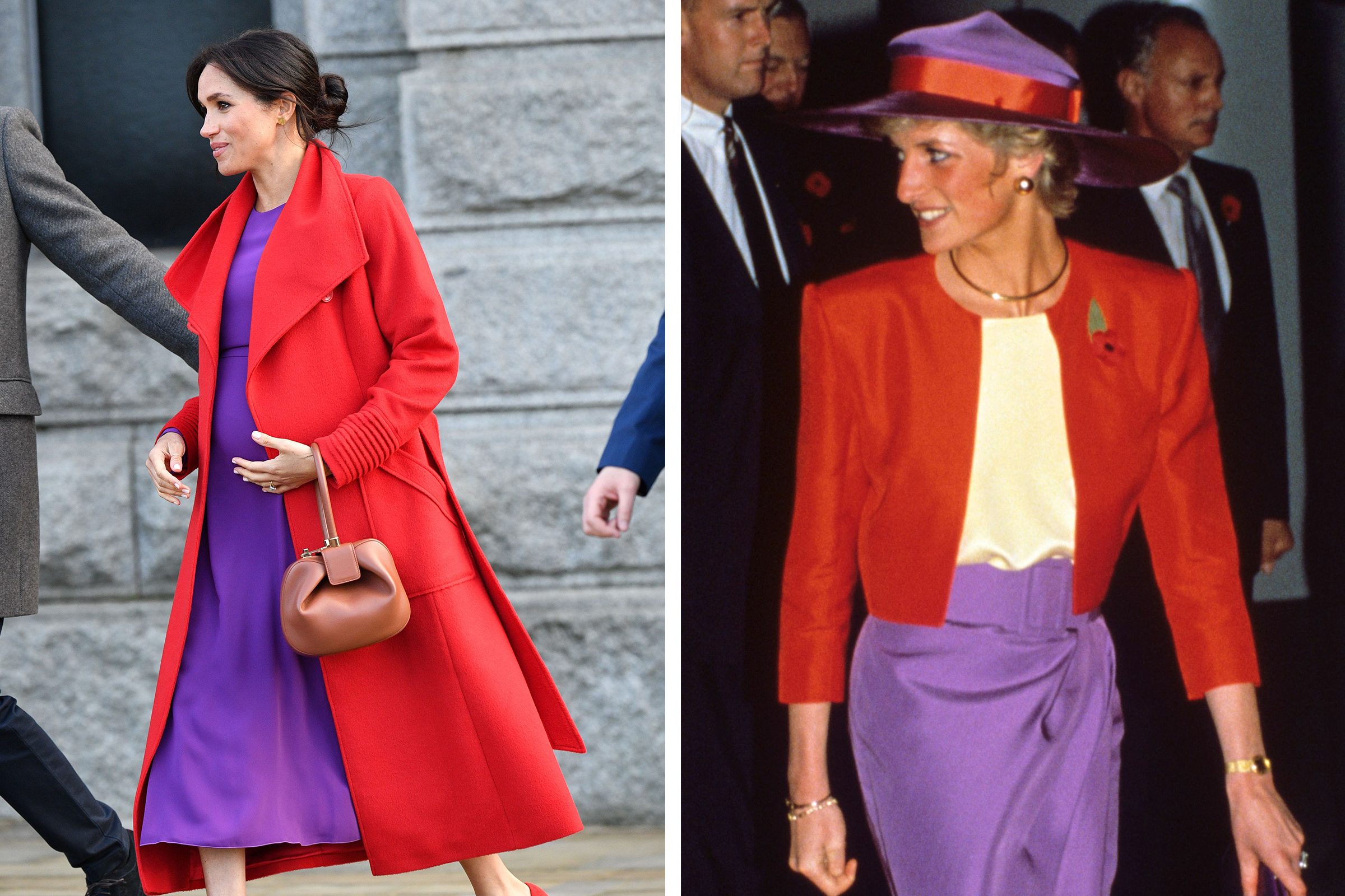 princess diana and meghan markle