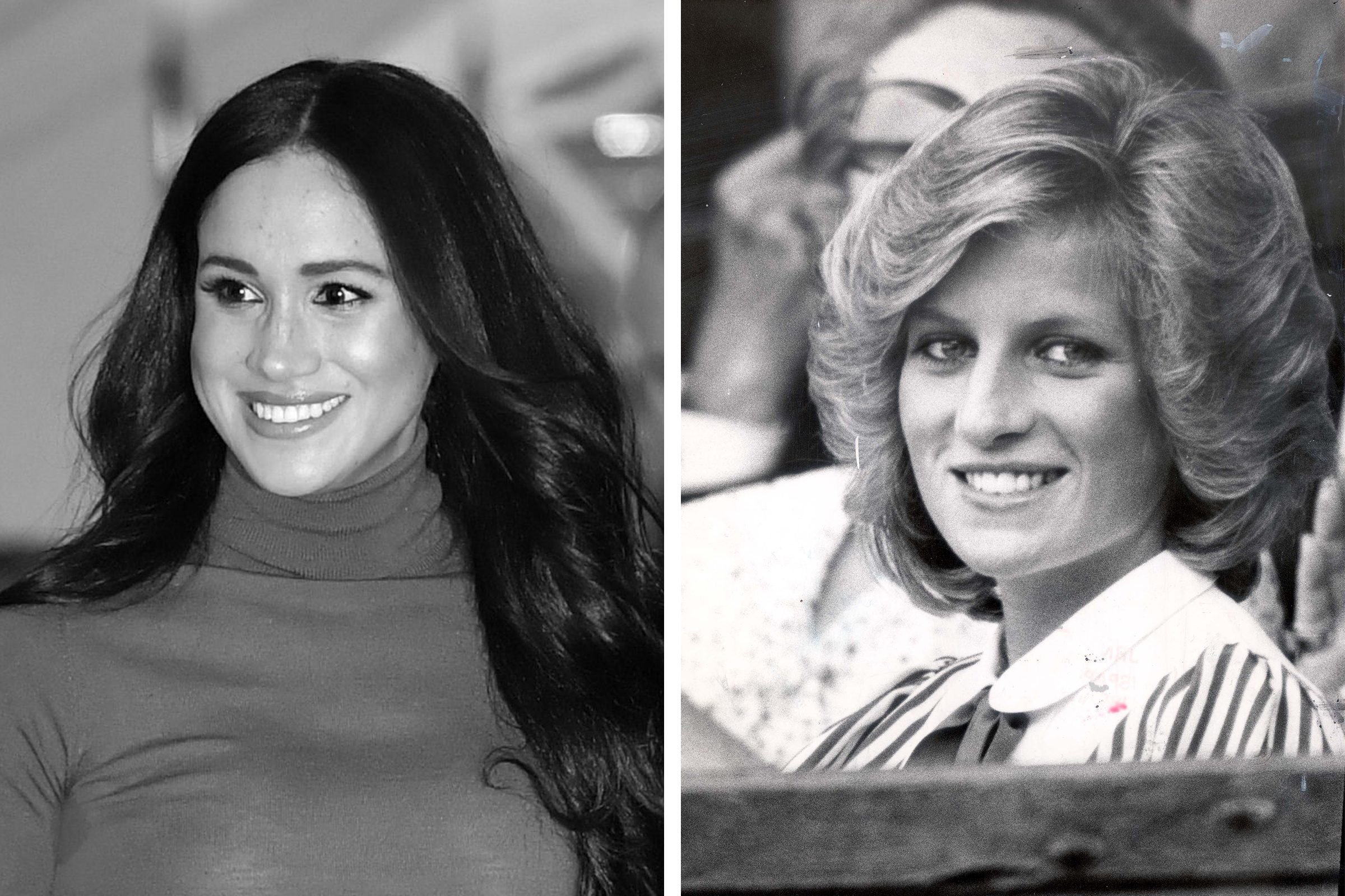 meghan markle and princess diana