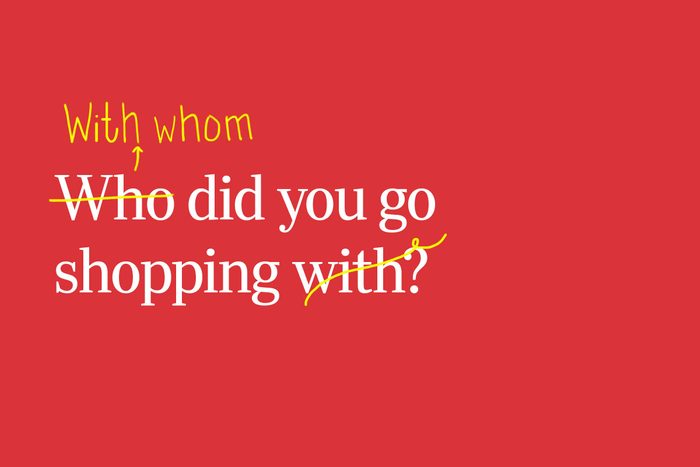 who whom