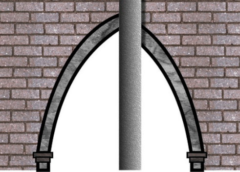 hidden arch illusion