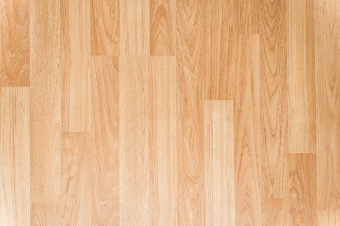 Wooden flooring texture background, Top view of smooth brown laminate seamless wood floor, use for architecture business or wallpaper