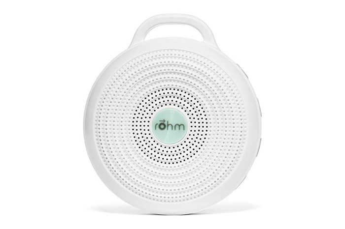 Marpac Rohm Portable White Noise Sound Machine, Electronic, White, 3.7 Ounce
