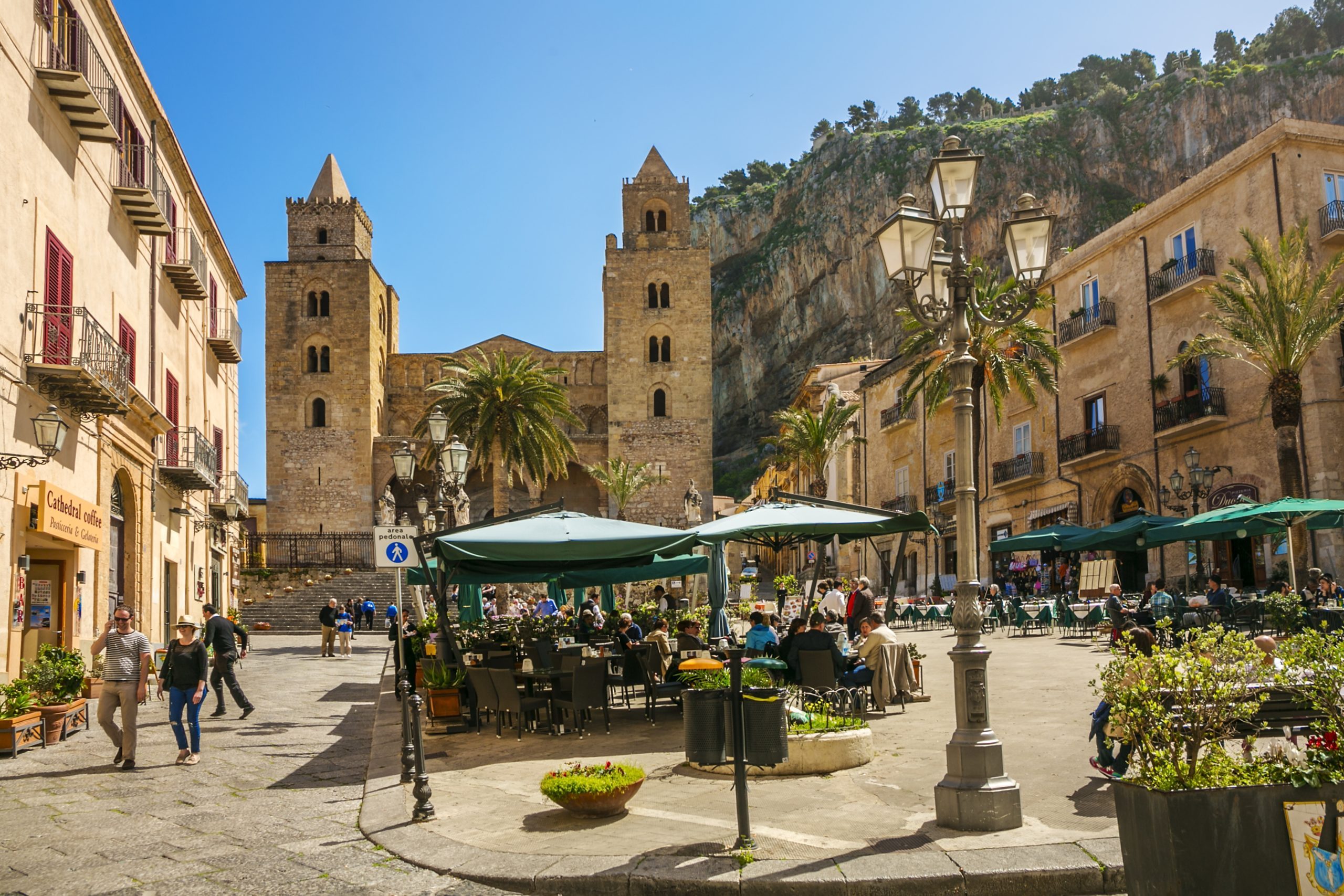Cathedral Of Cefalu In Sicily