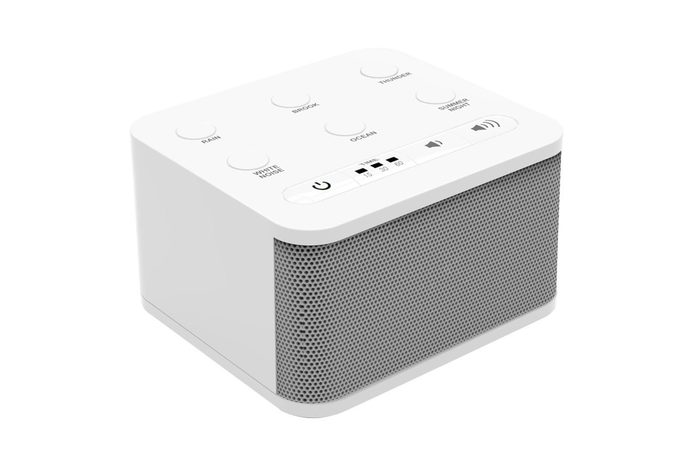 Big Red Rooster White Noise Machine - Sound Machine For Sleeping & Relaxation - 6 Natural and Soothing Sounds - Plug In Or Battery Powered - Portable Sleep Sound Therapy for Home, Office or Travel