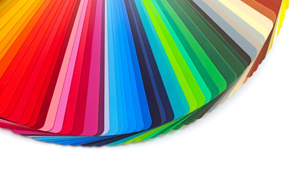 color guide closeup