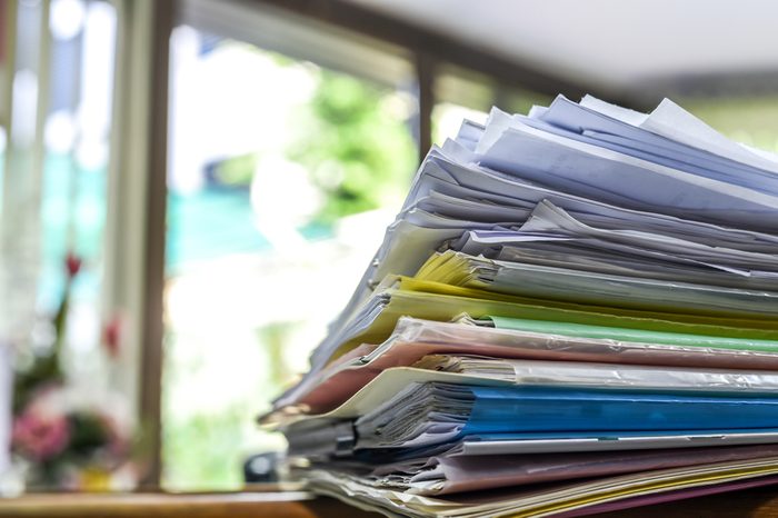 pile of documents
