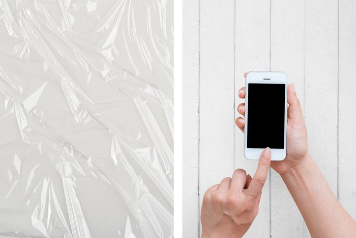 plastic wrap phone