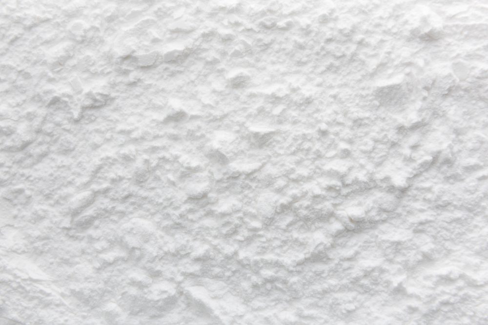 Background of Starch flour powder texture