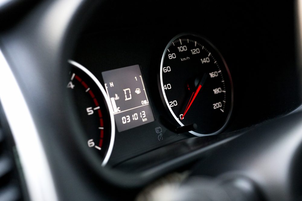 Speedometer - soft focus