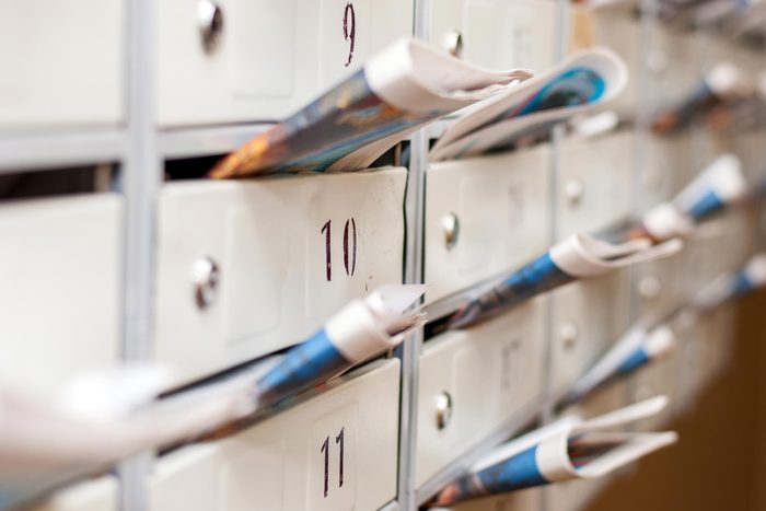 junk mail box