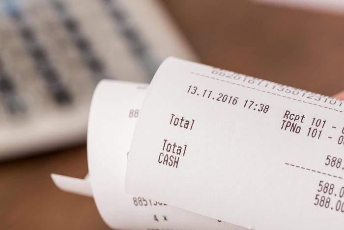 receipt