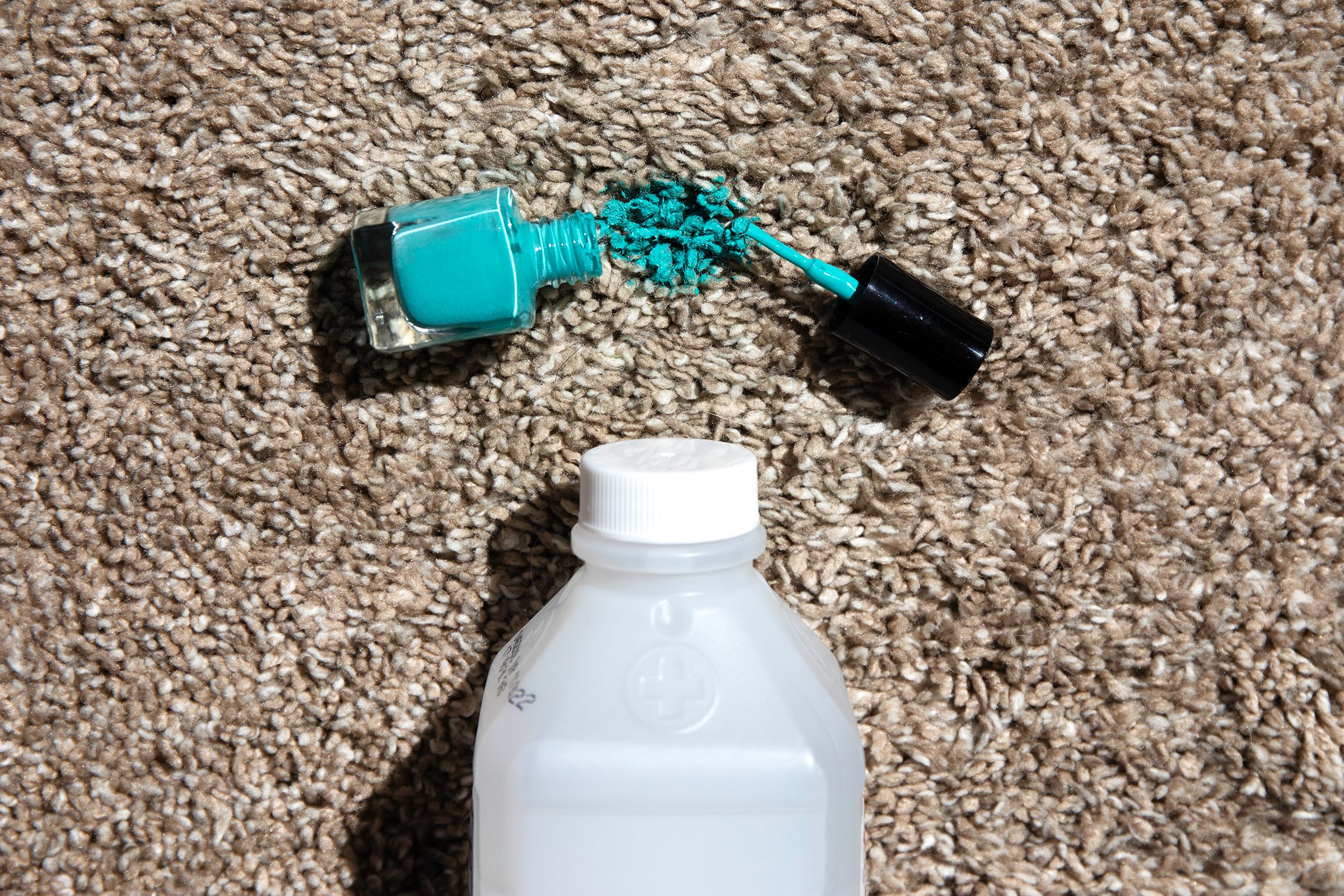 how to get nail polish out of carpet
