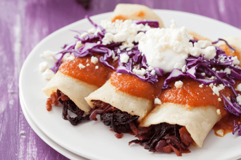 hibiscus enchiladas