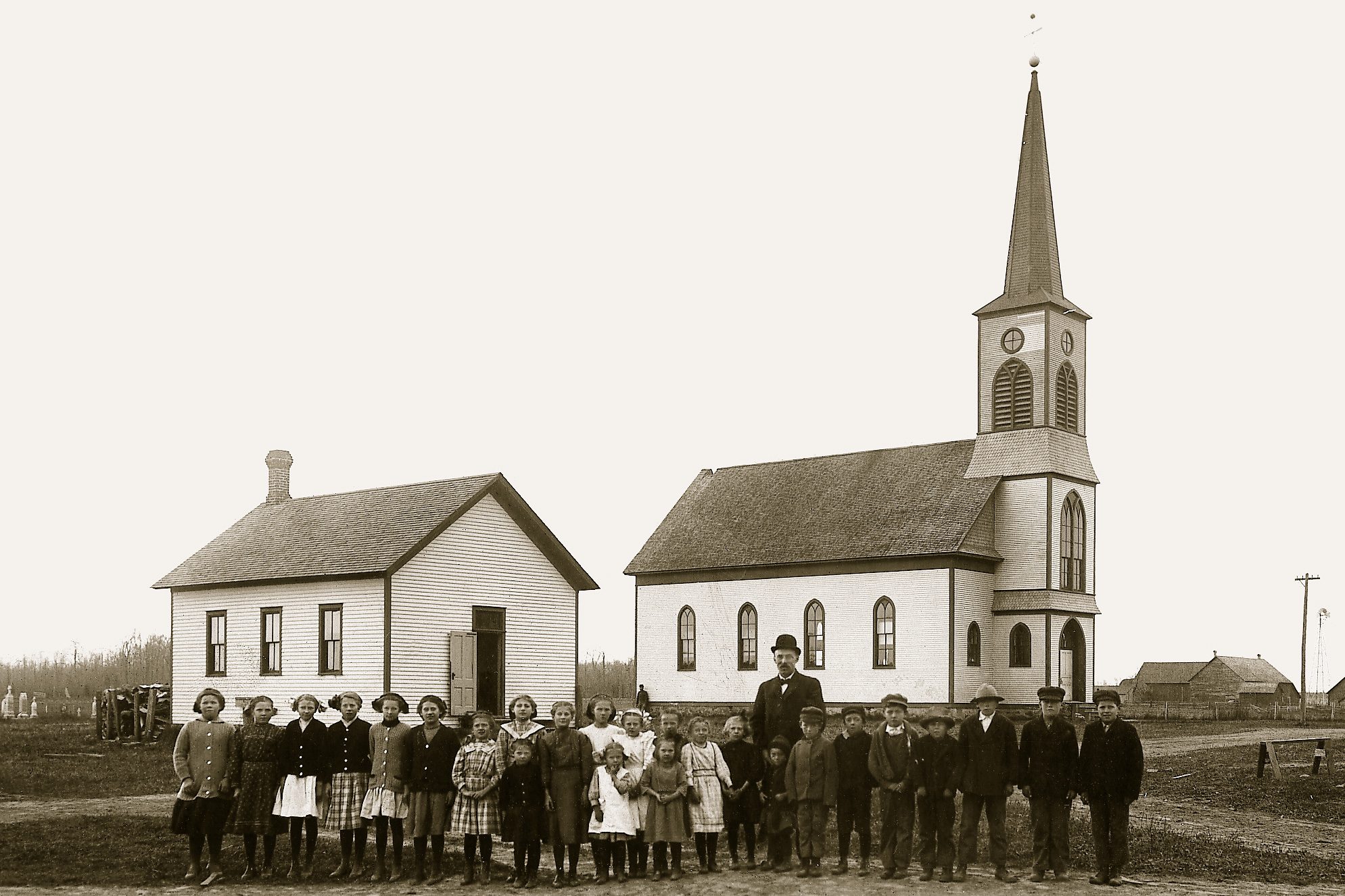 one room schoolhouse vintage