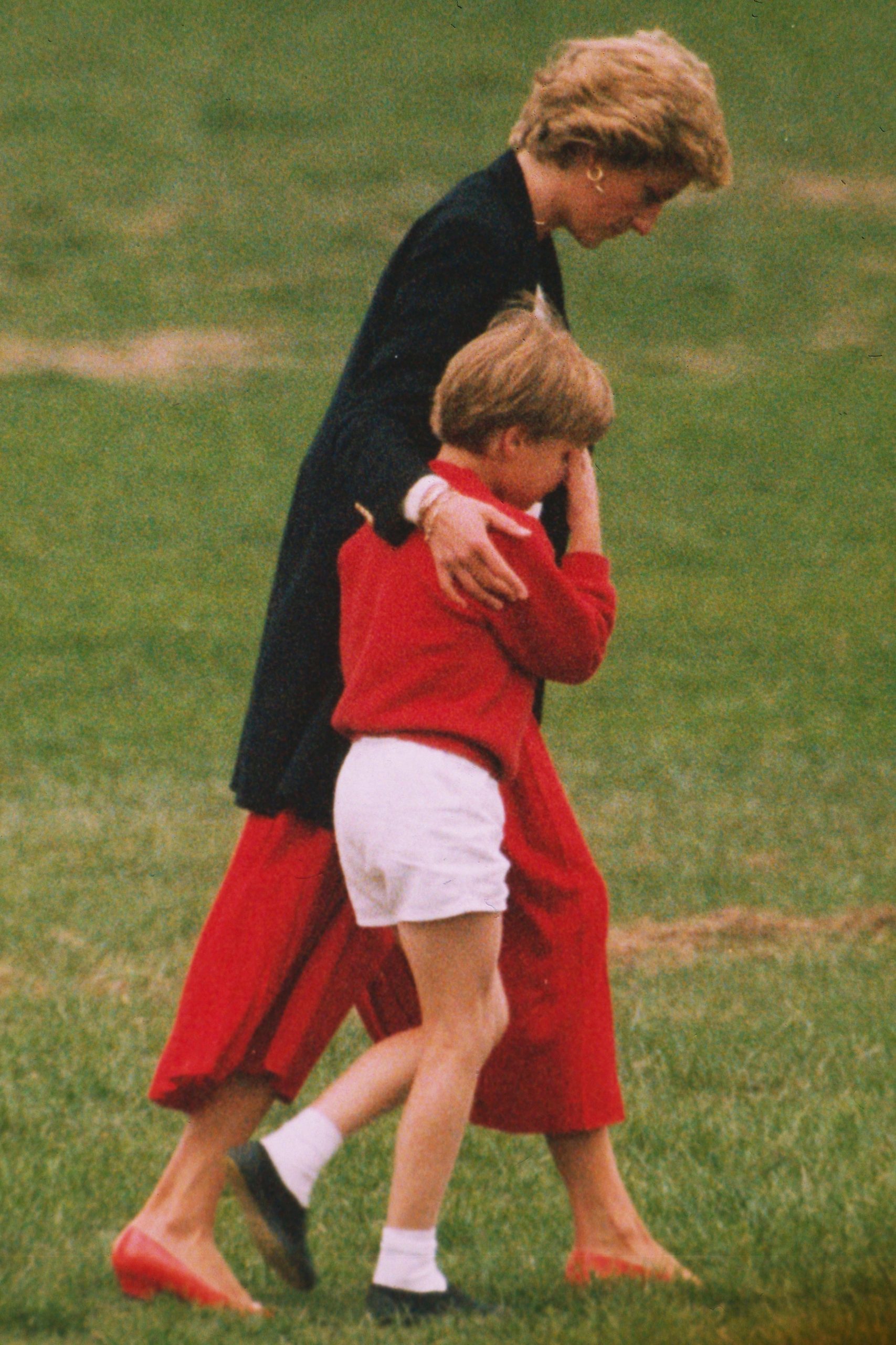 Princess Diana with Prince William