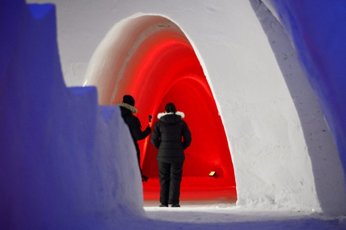 'Game of Thrones' themed ice hotel, Kittila, Finland - 14 Jan 2018