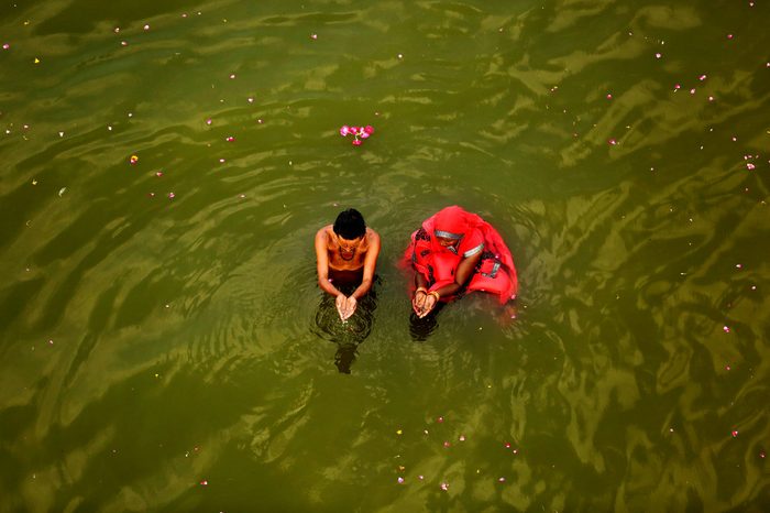 Hindu Festival, Allahabad, India - 06 Apr 2019