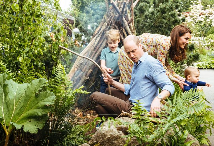 Duchess of Cambridge RHS Chelsea Flower Show garden, London, UK - 19 May 2019