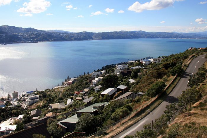 View from Mt Victoria, Wellington, New Zealand