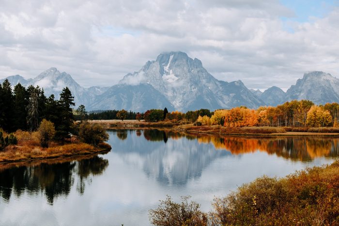 Reflection of the Grand Tetons