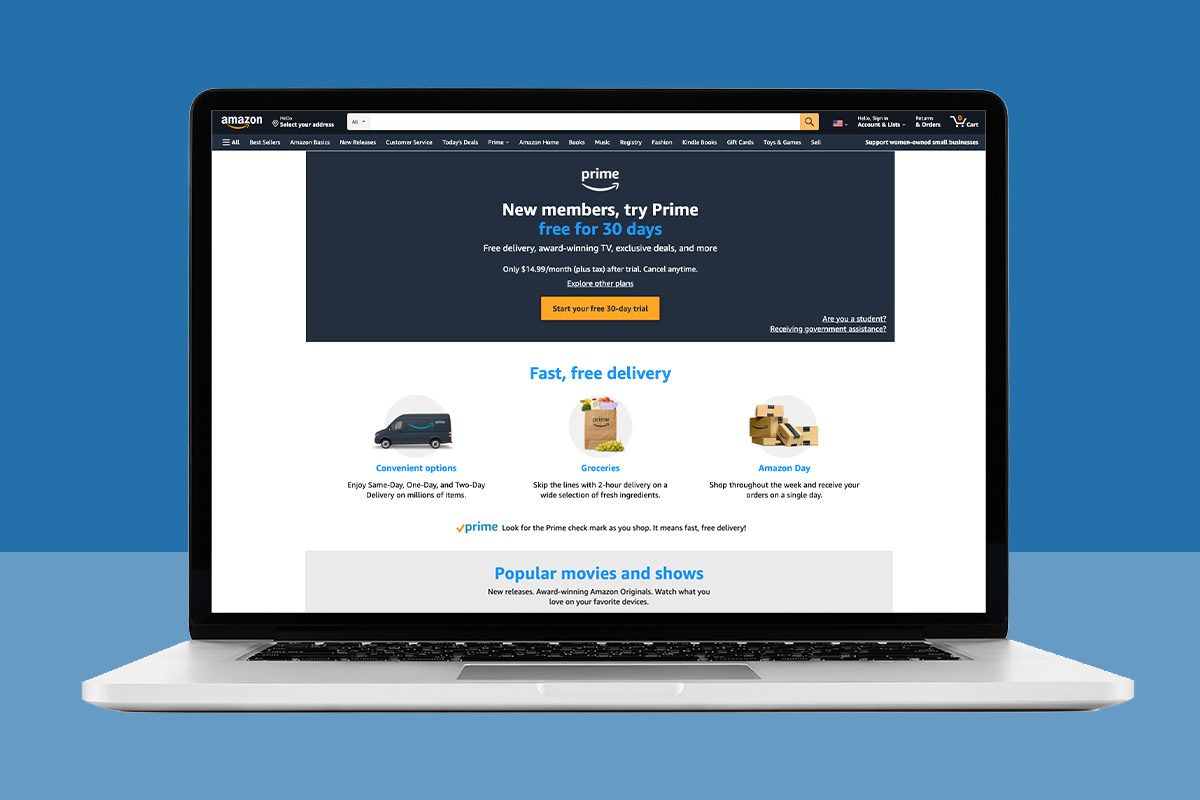 Amazon Prime 30 Day Trial