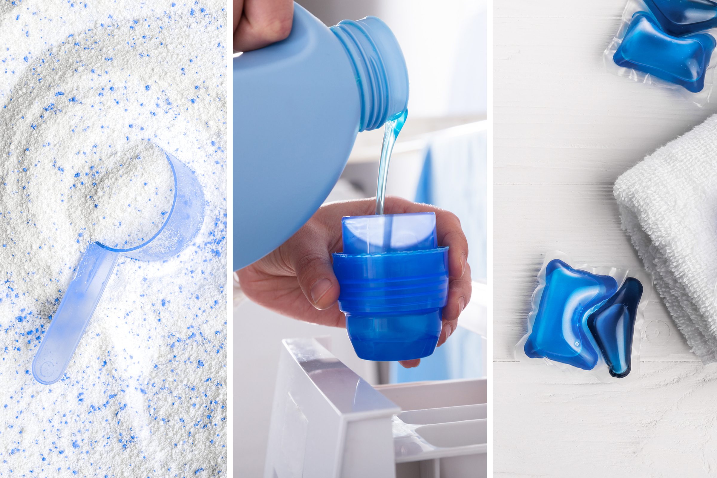 Powder vs. Liquid vs. Pod Detergents