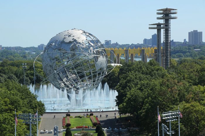 New York World's Fair Unisphere in Flushing Meadows Park