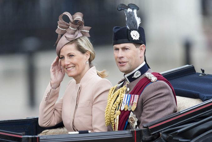 Prince Edward and Sophie Rhys-Jones
